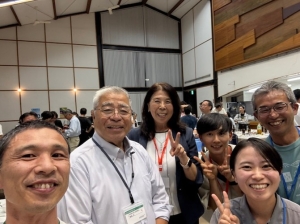 懇親会にて（10／11）